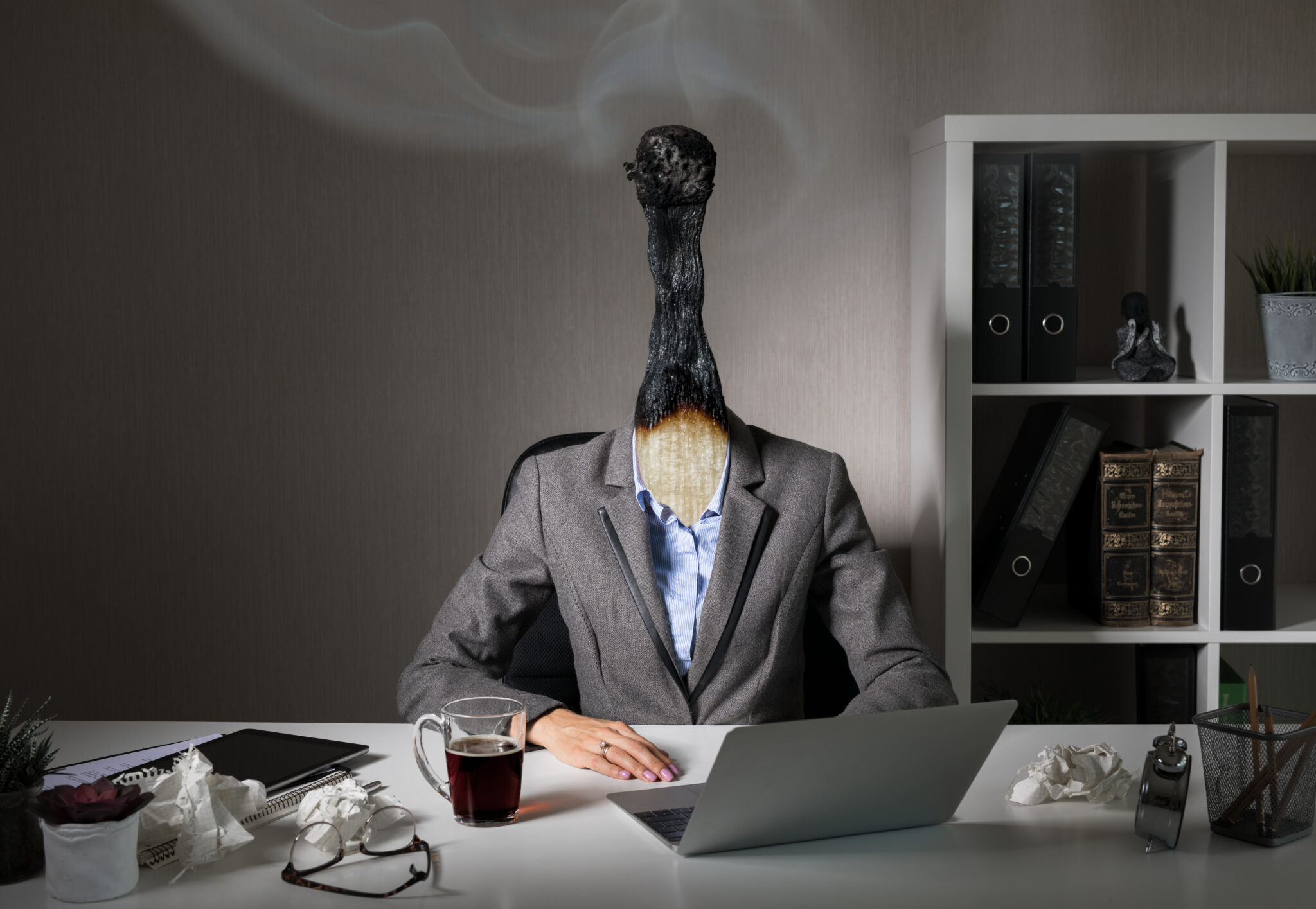 Employee burnout scaled