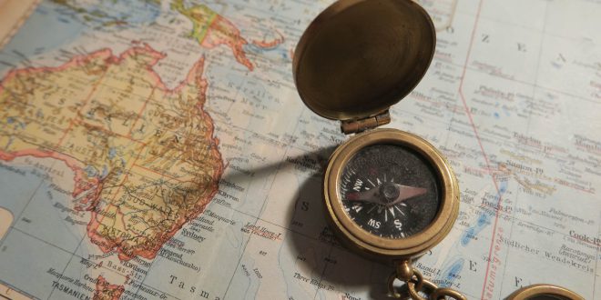 compass direction map scaled