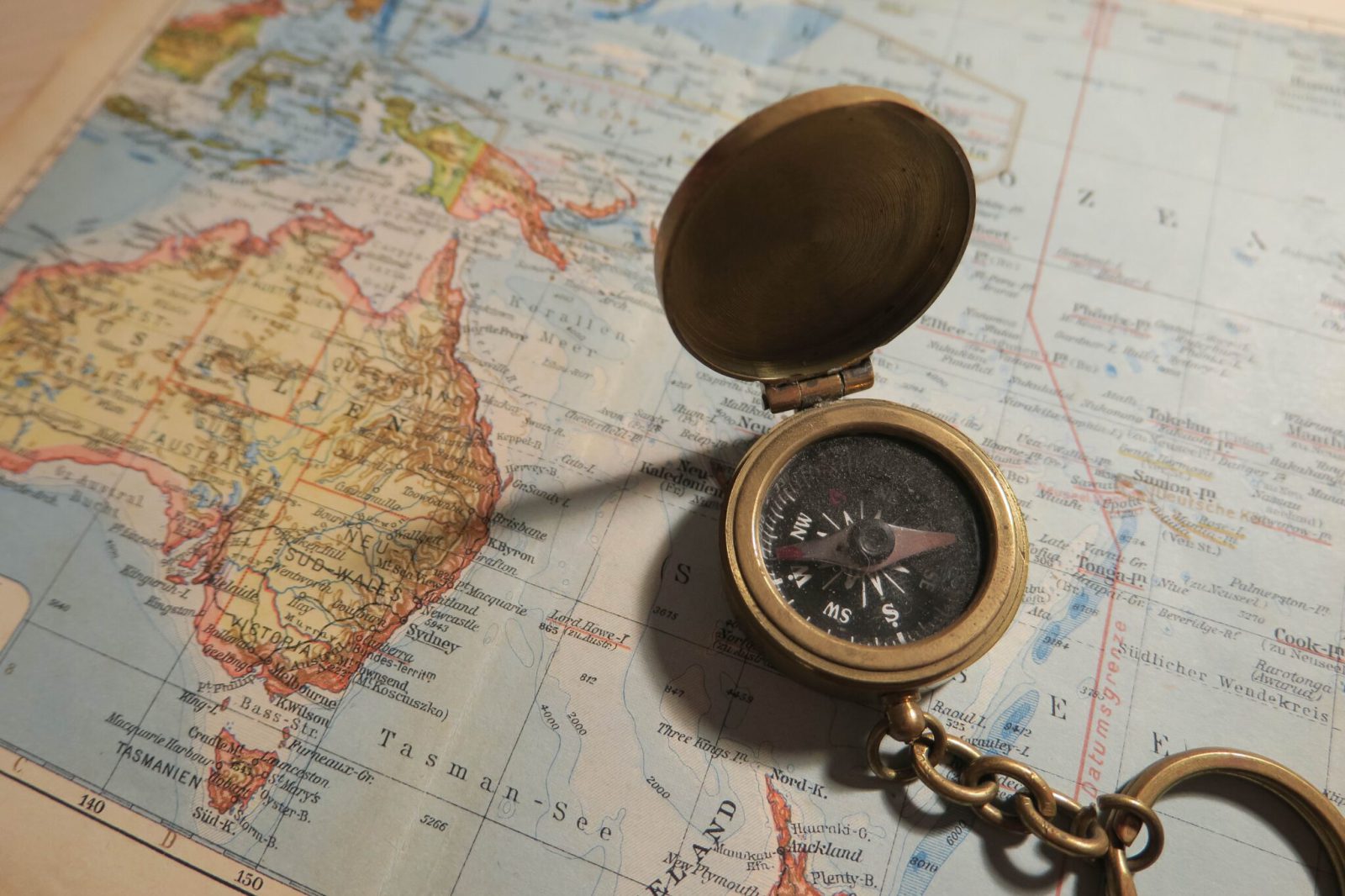 compass direction map scaled