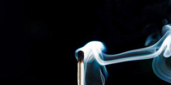match fire burnout