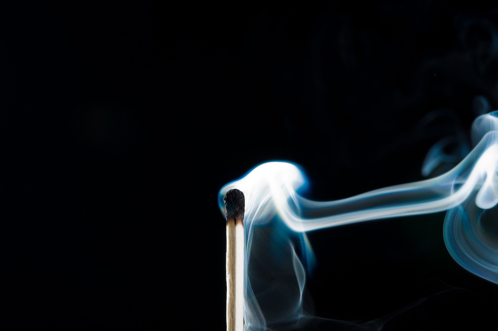 match fire burnout